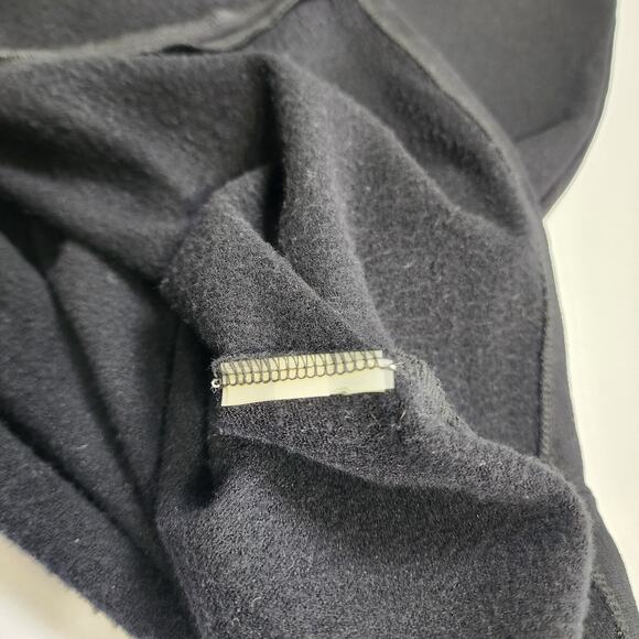 Majestic Filatures Womens Deluxe Teeshirt Dress Size XS Black Qtr Zip Soft Touch - Picture 8 of 10